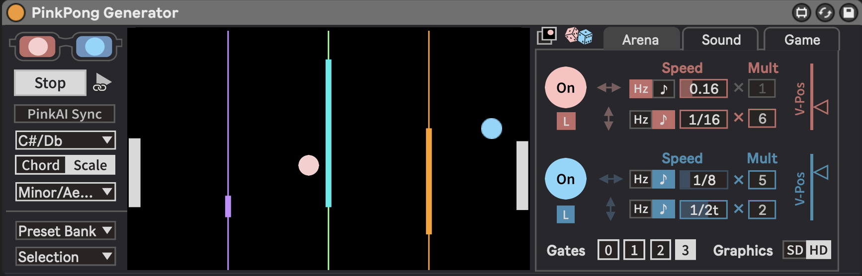 Pink Pong Screenshot